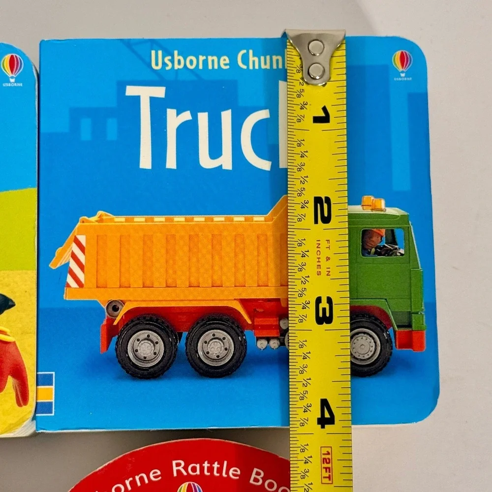 Usborne Board Book Lot of 8 Chunkies Rattle Books‎ Babybooks Jo Litchfield Mixed